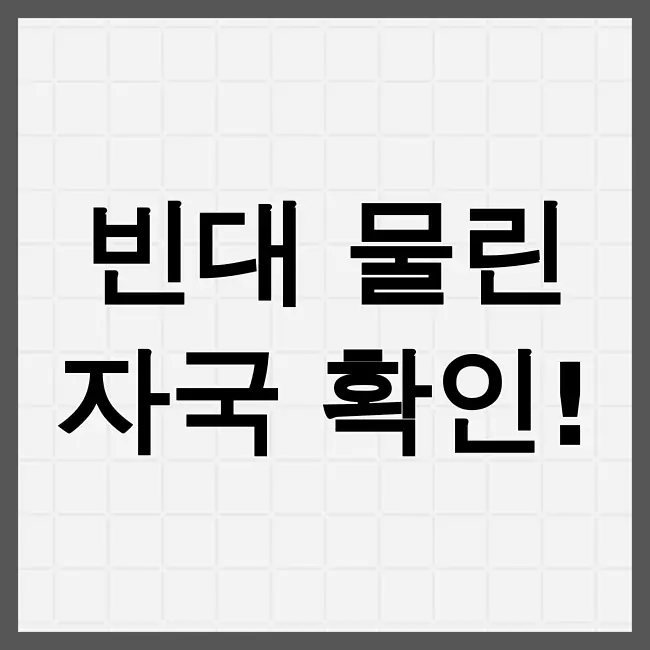 빈대물린자국사진